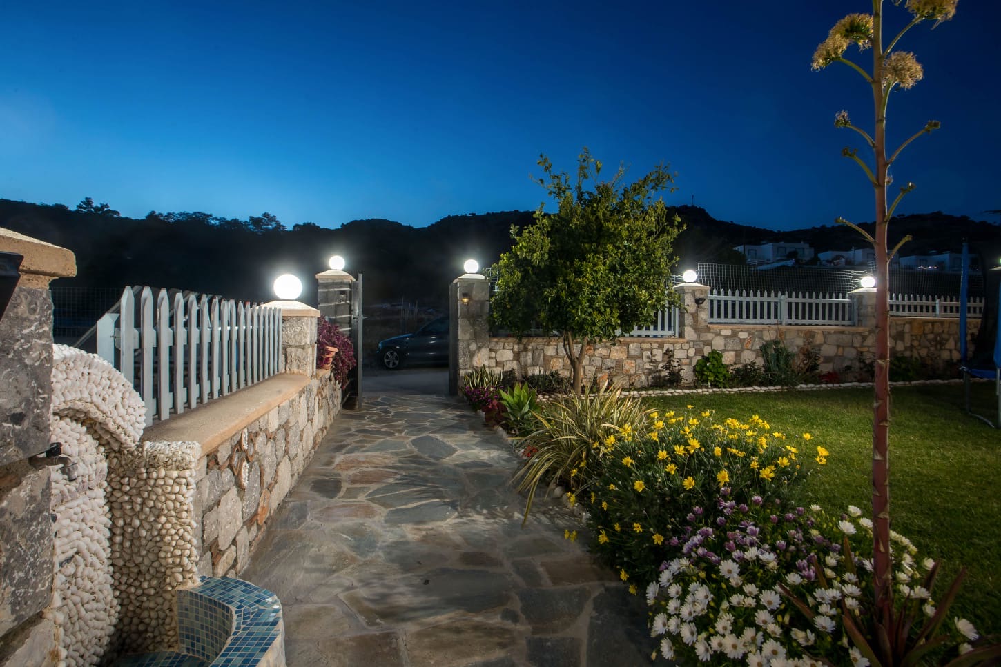 Guests enjoying the villa experience